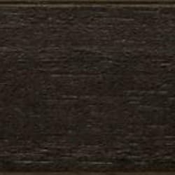 Black Wood - (Open Grain) / 33mm x 13mm frame moulding view 2