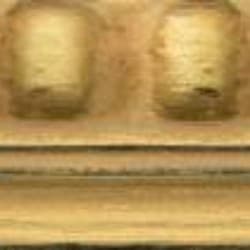 Gold Wood Bobbin / 20mm x 25mm frame moulding view 2