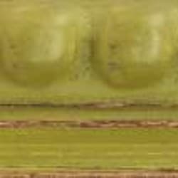 Green Wood Bobbin / 20mm x 25mm frame moulding view 2