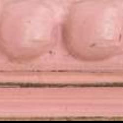 Pink Wood Bobbin / 20mm x 25mm frame moulding view 2