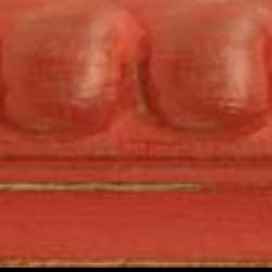 Red Wood Bobbin / 20mm x 25mm frame moulding view 2