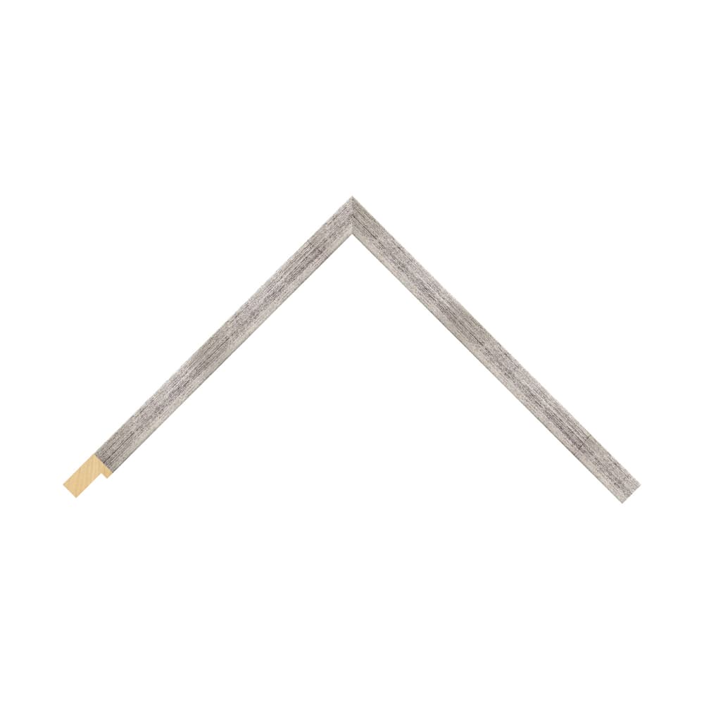 Antique Silver Wood Frame (Closed Grain) / 20mm x 32mm detail view