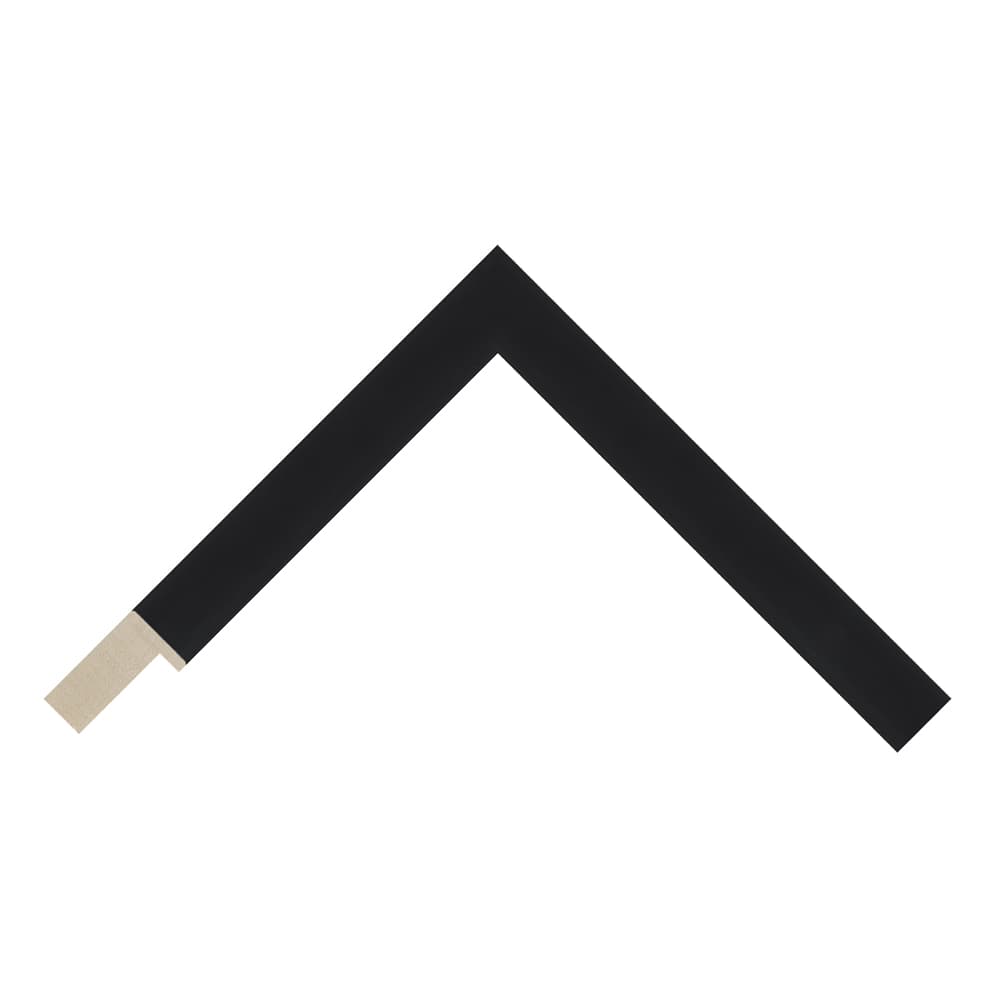 Black Wood (Closed Grain) / 20mm x 32mm detail view