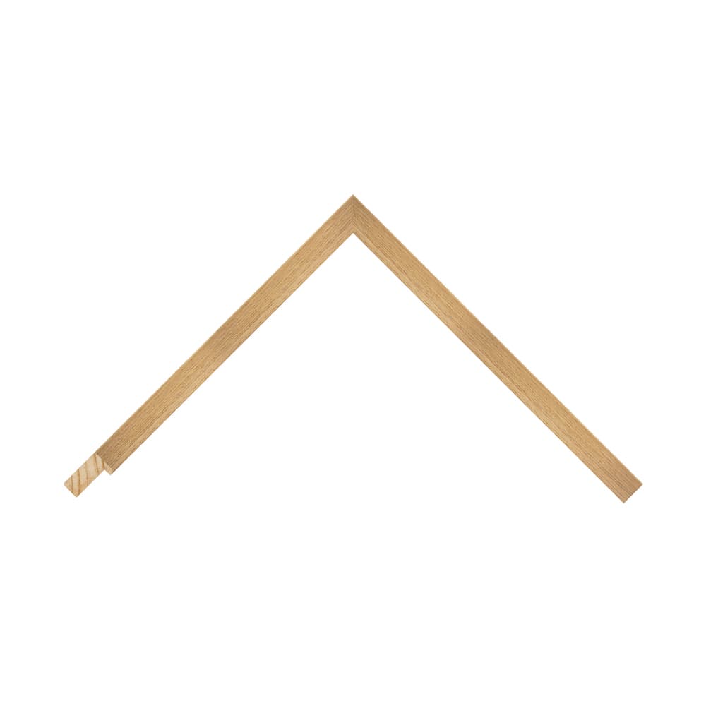 Oak Wood Frame (Open Grain) / 20mm x 32mm detail view