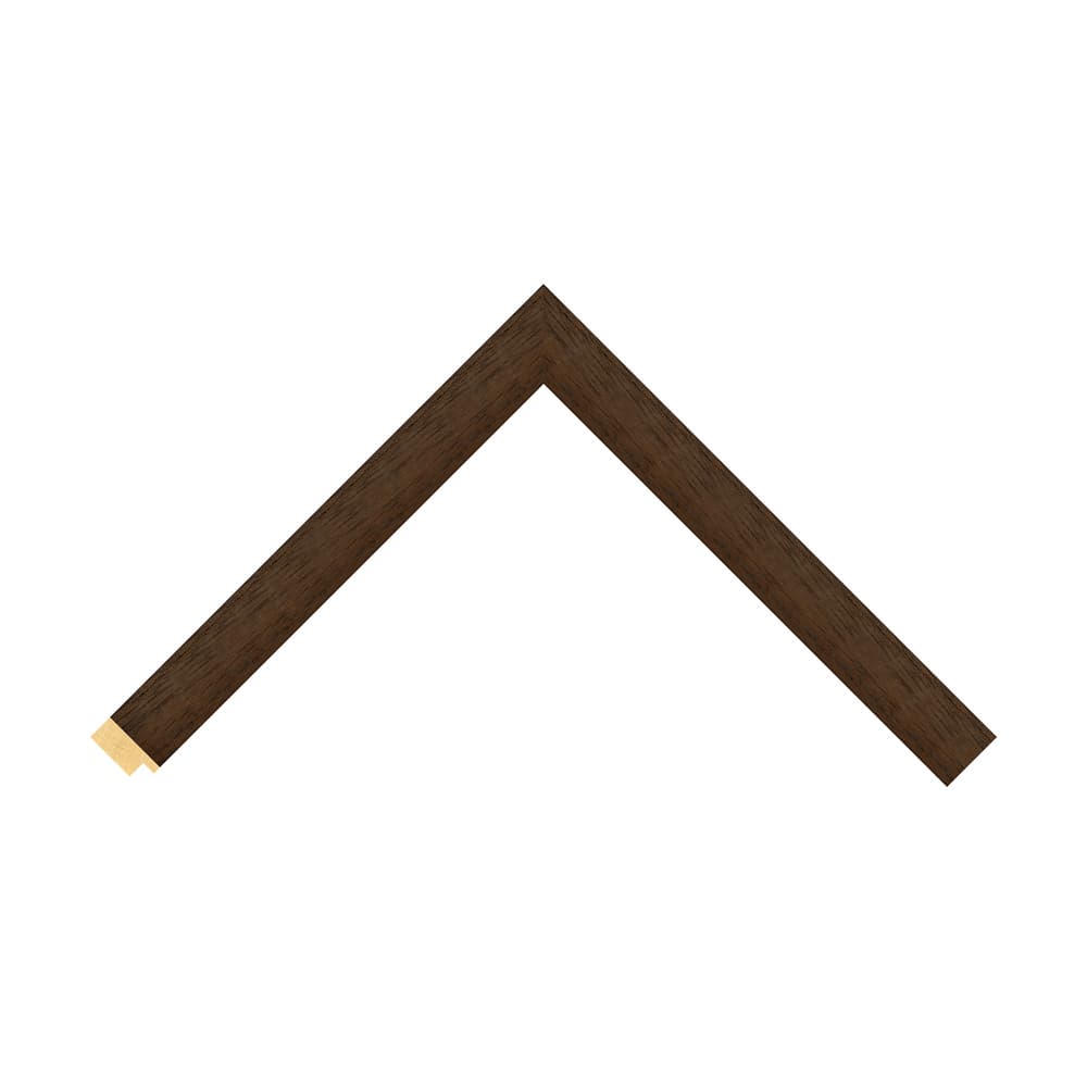 Brown Wood - (Open Grain) / 33mm x 13mm detail view