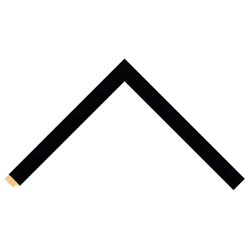 Black Wood / 33mm x 13mm detail view