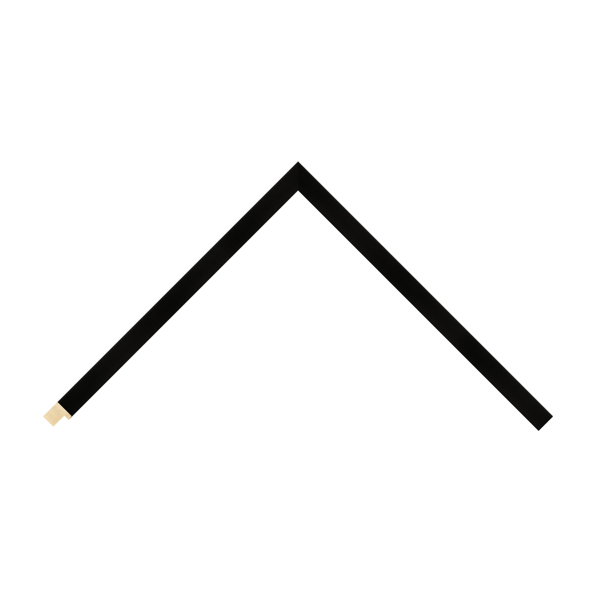 Black Wood (Closed Grain) / 17mm x 17mm detail view