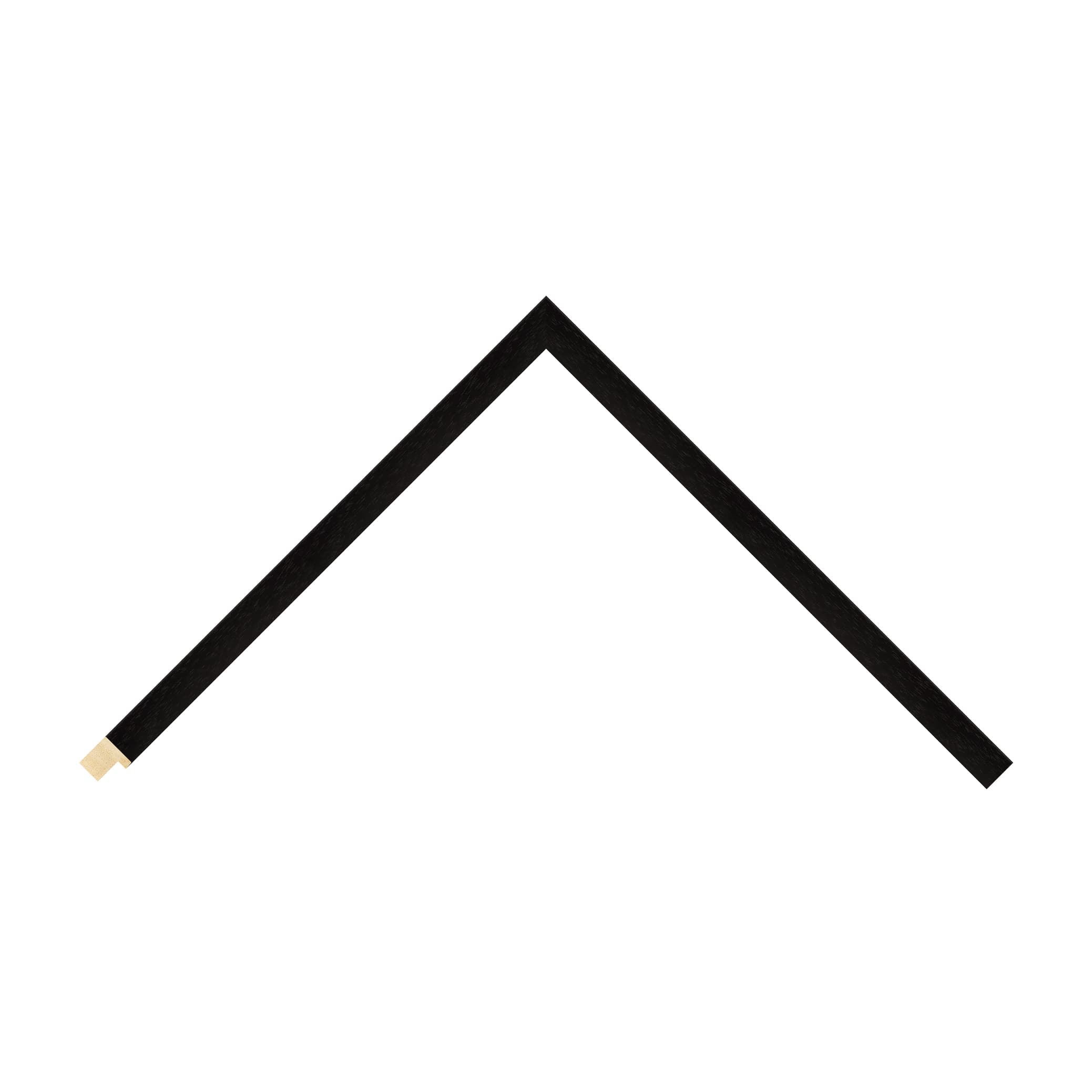 Black Wood (Open Grain) / 17mm x 17mm detail view