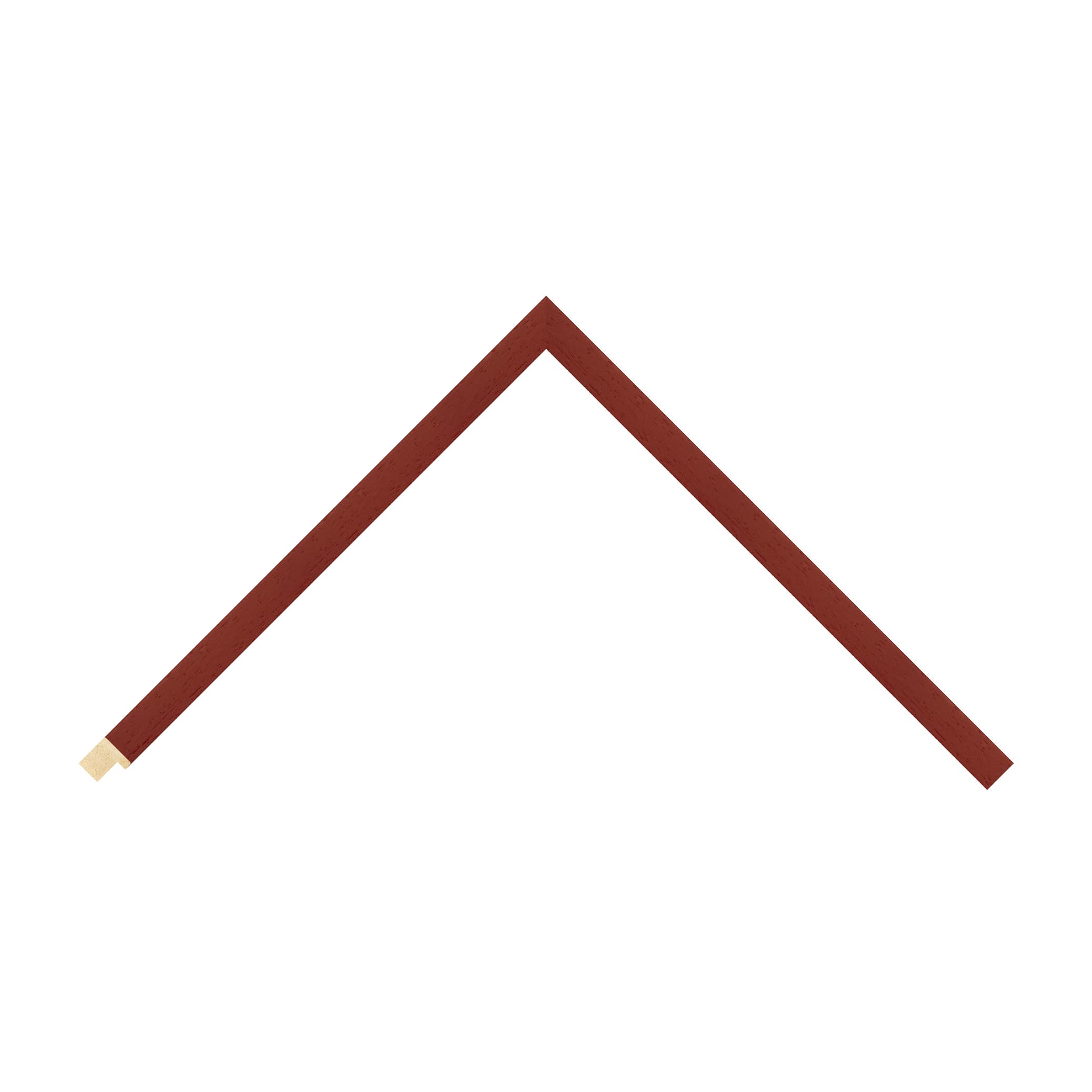 Dark Red Wood (Open Grain) / 17mm x 17mm detail view